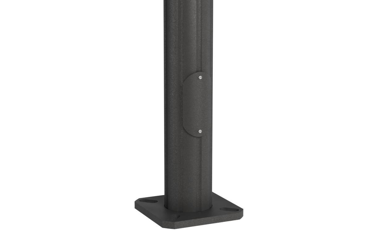 Fluted pole products lumca outdoor lighting manufacturer